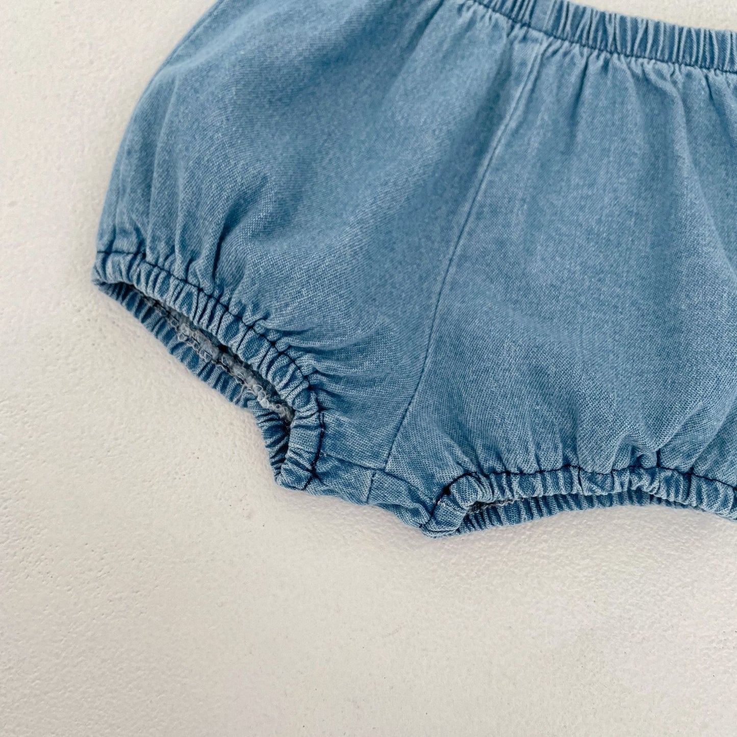 Baby Girl Denim top & short set