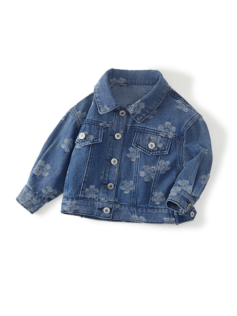 Pre-Sale Cute Girls Denim Jacket