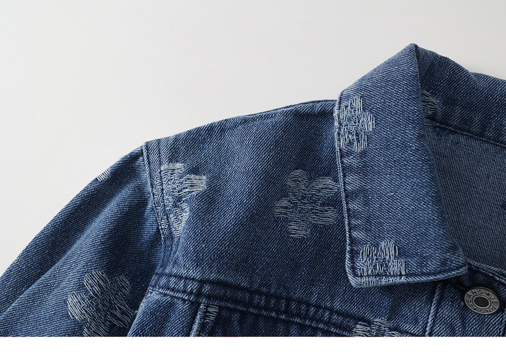 Pre-Sale Cute Girls Denim Jacket