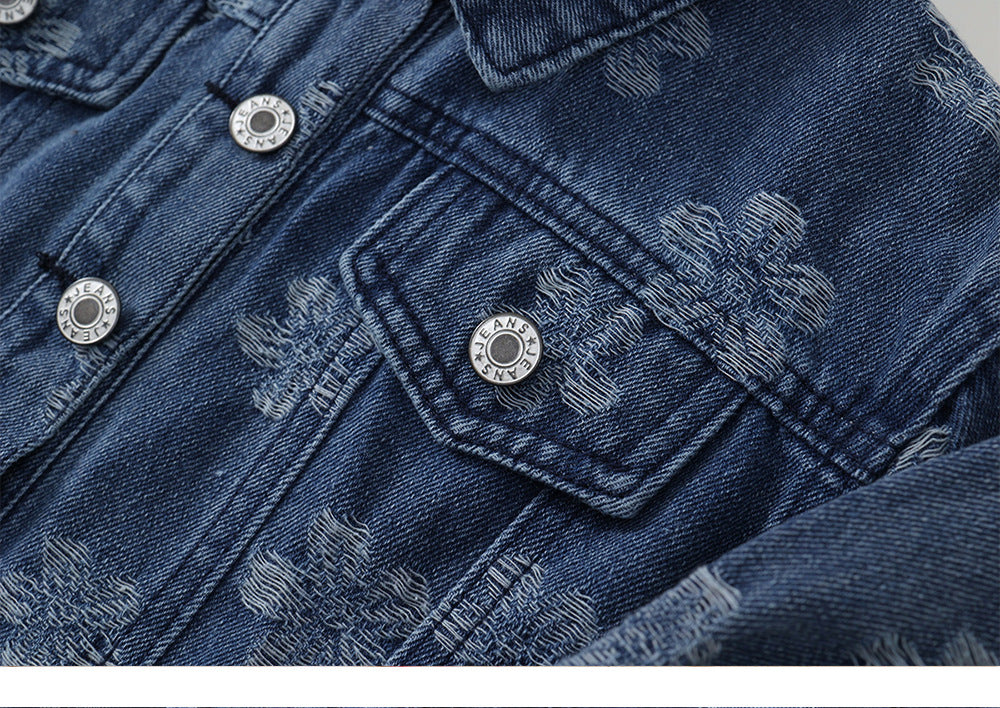 Pre-Sale Cute Girls Denim Jacket