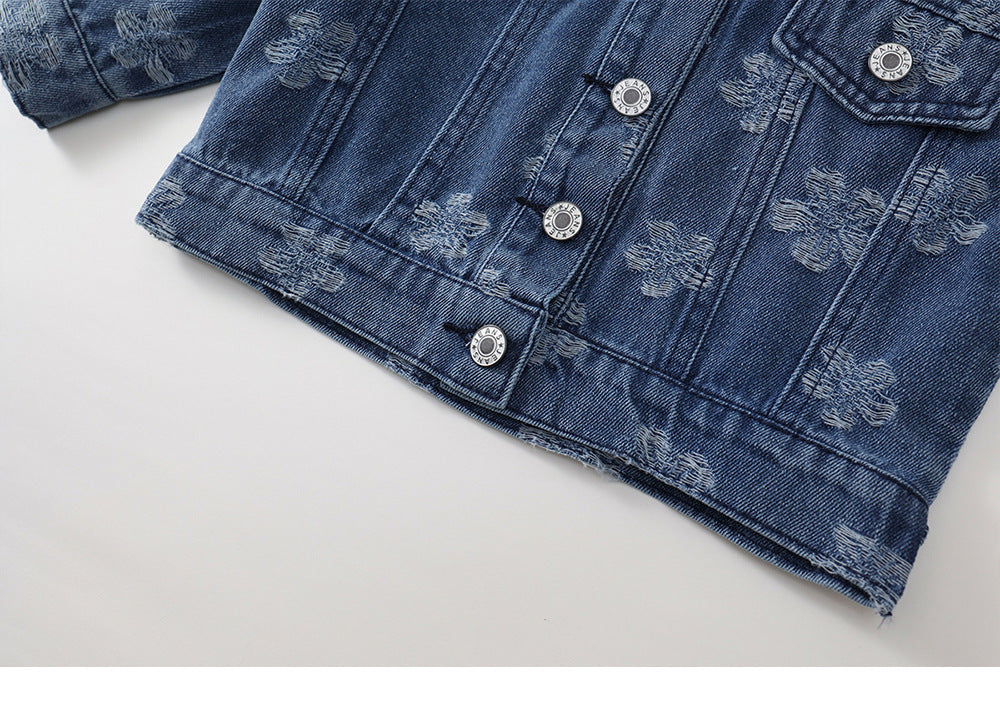 Pre-Sale Cute Girls Denim Jacket