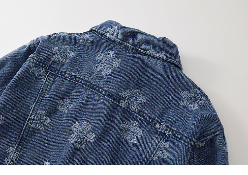 Pre-Sale Cute Girls Denim Jacket